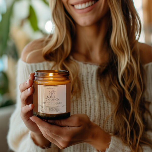 Spiced Cinnamon - Hand Poured Coconut/Soy Wax Candle