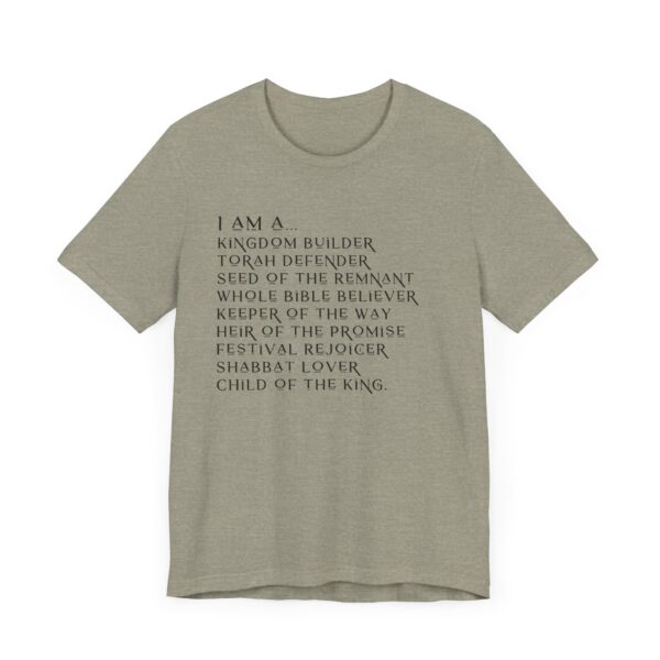 Copy of I am a -  Soft Jersey T- Shirt - Image 5