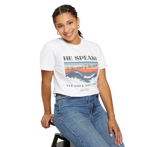 The Wind & Waves - Unisex Garment-Dyed T-shirt - Image 3