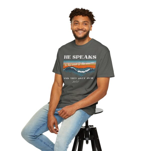 The Wind & Waves - Unisex Garment-Dyed T-shirt - Image 7