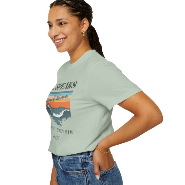 The Wind & Waves - Unisex Garment-Dyed T-shirt - Image 9
