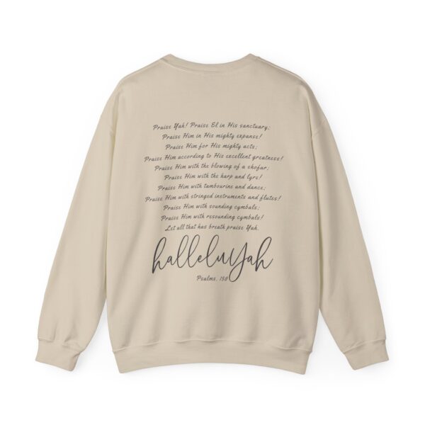 Let Everything that has Breath HalleluYah - Crewneck Sweatshirt - Image 4