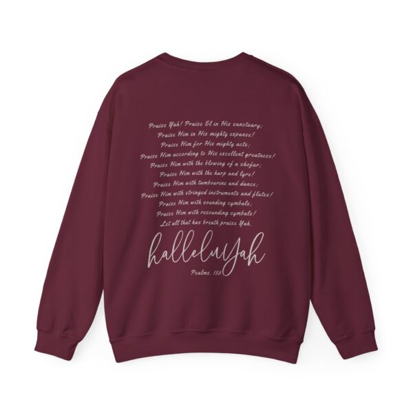 Let Everything that has Breath HalleluYah - Crewneck Sweatshirt - Image 8