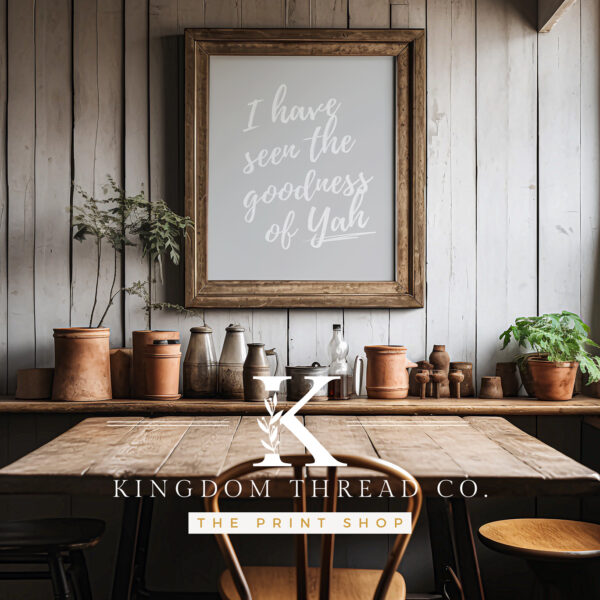 Through Wisdom A House is Built - Fine Art, Vintage Scripture Print - Image 2