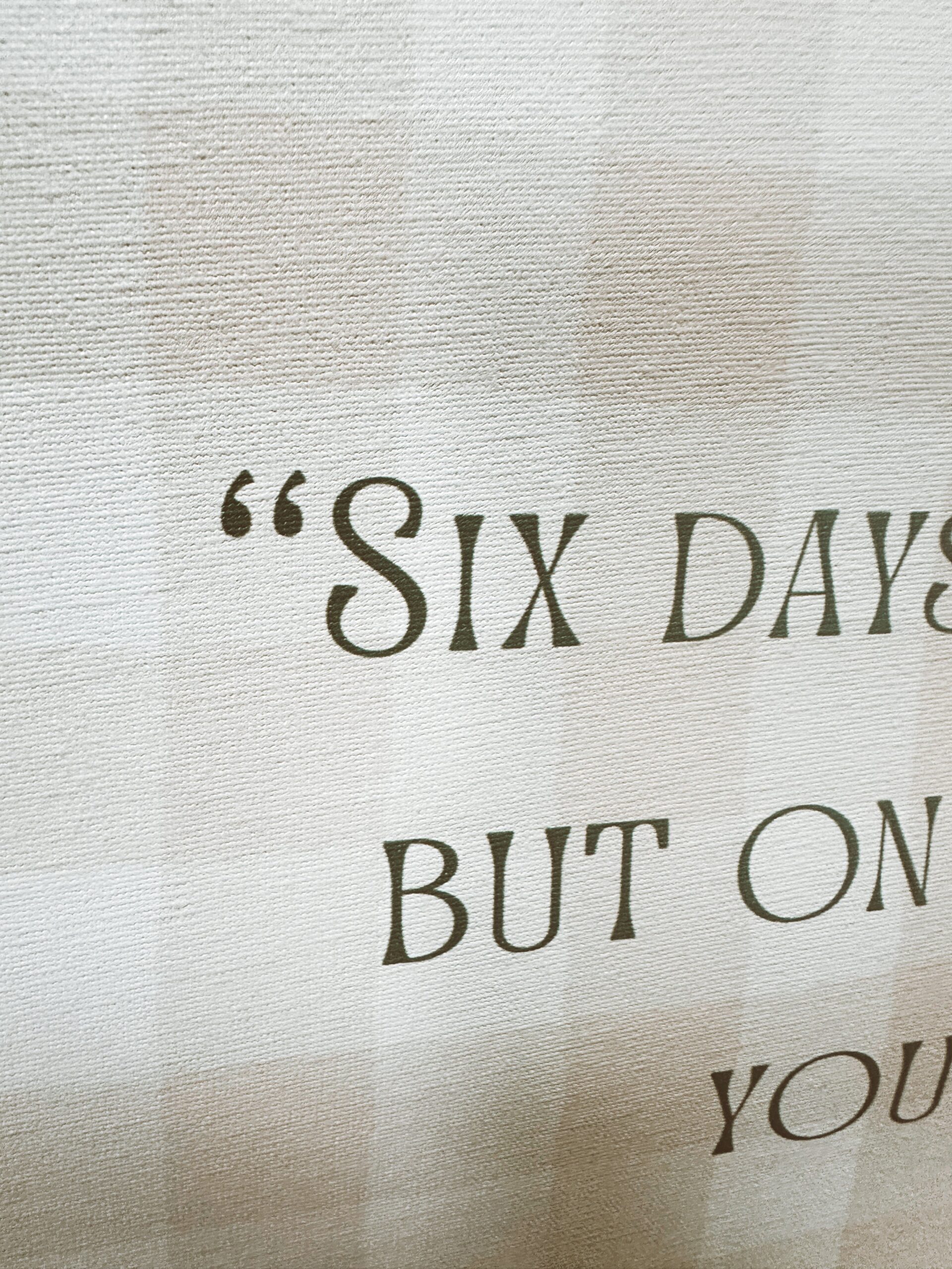 Seventh Day Rest - Fine Art, Vintage Scripture Print & Canvas - Image 5