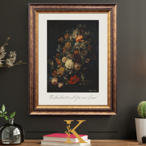 Steadfast Love of Yah - Fine Art Vintage Scripture Print & Canvas