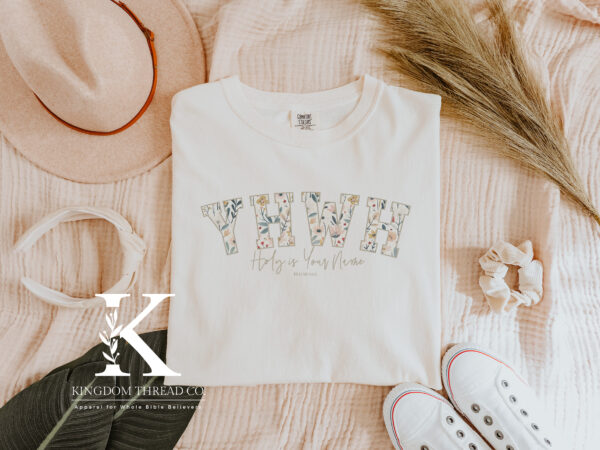 YHWH Holy is His Name | 100% Cotton T-Shirt | Casual Comfort - Image 4