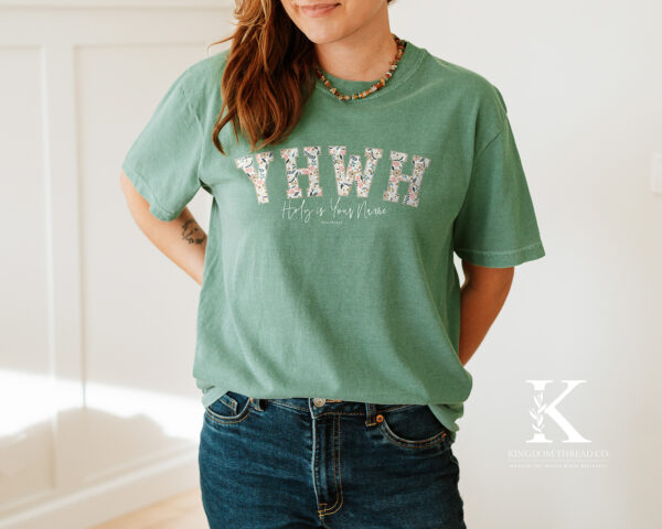 YHWH Holy is His Name | 100% Cotton T-Shirt | Casual Comfort - Image 9
