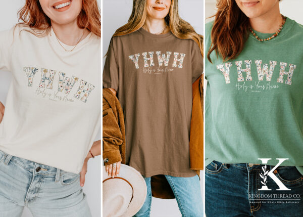 YHWH Holy is His Name | 100% Cotton T-Shirt | Casual Comfort