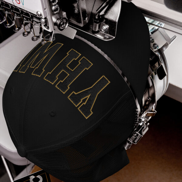 YHWH | Inspirational | Puff Embroidery Trucker Cap - Image 5
