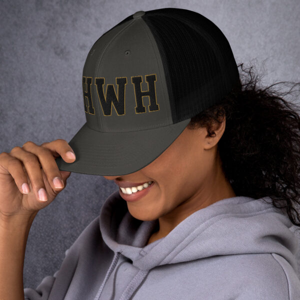 YHWH | Inspirational | Puff Embroidery Trucker Cap - Image 3