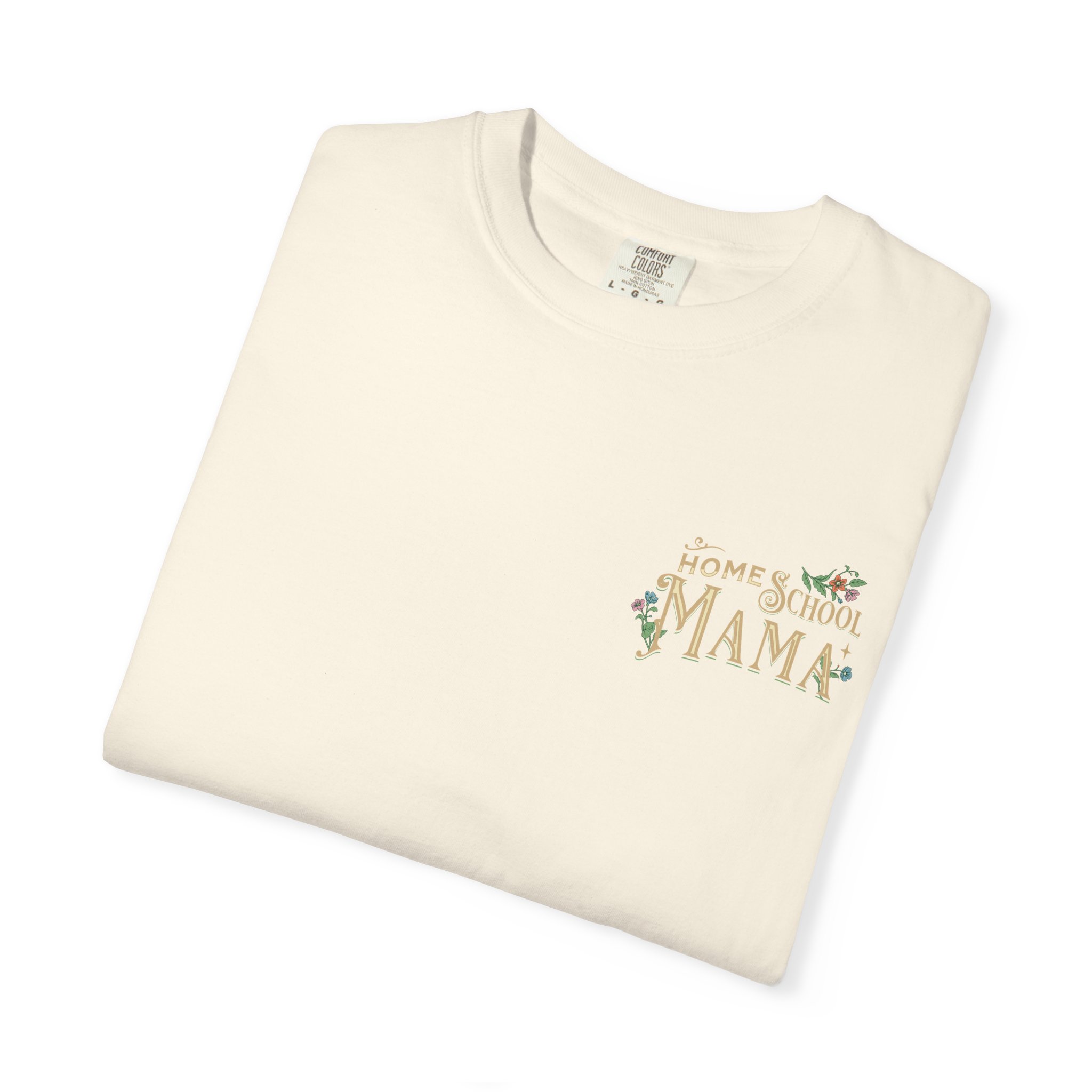 Keep School Wild - Homeschool Mama - Unisex Garment-Dyed T-shirt - Image 7