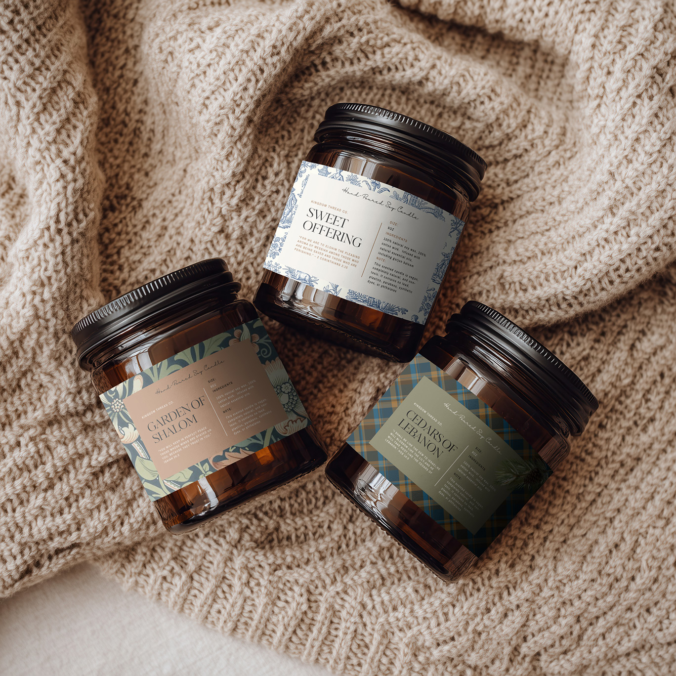 Sweet Offering - Hand Poured Soy Wax Candle - Image 5