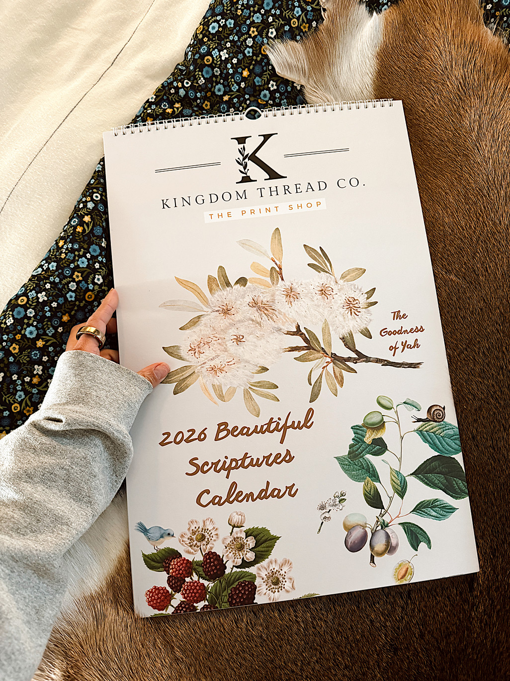 2026 Beautiful Scriptures Wall Calendar - Image 2