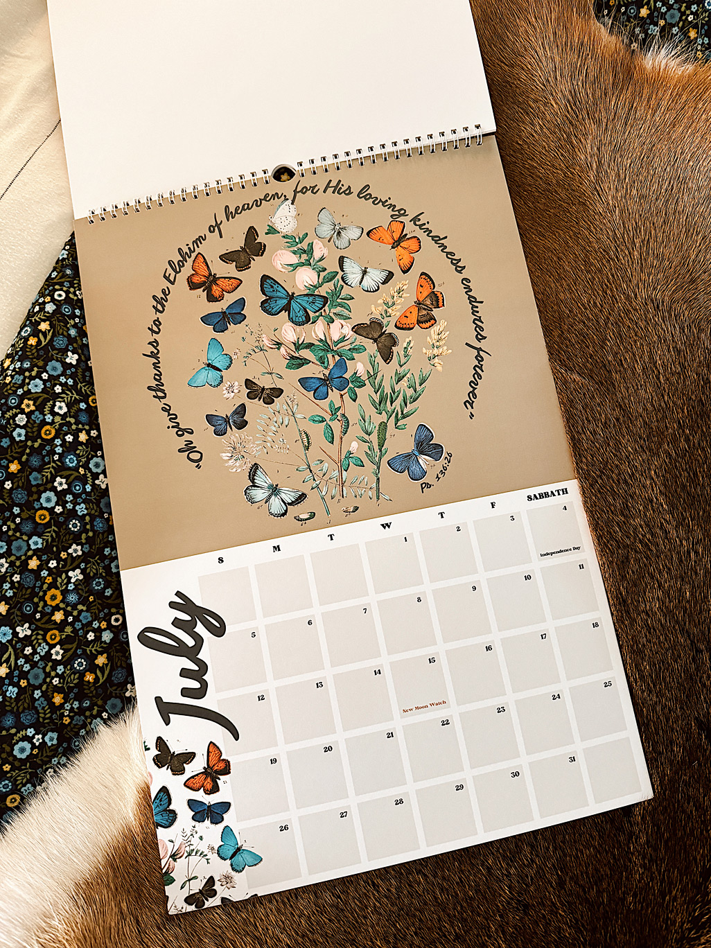 2026 Beautiful Scriptures Wall Calendar - Image 4