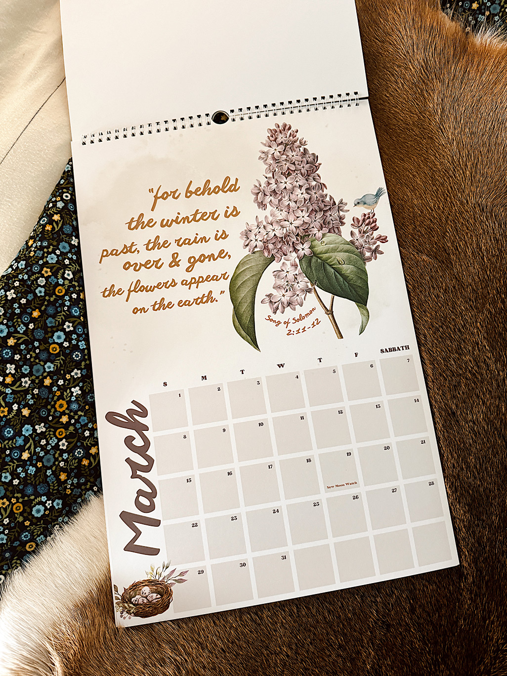 2026 Beautiful Scriptures Wall Calendar - Image 6