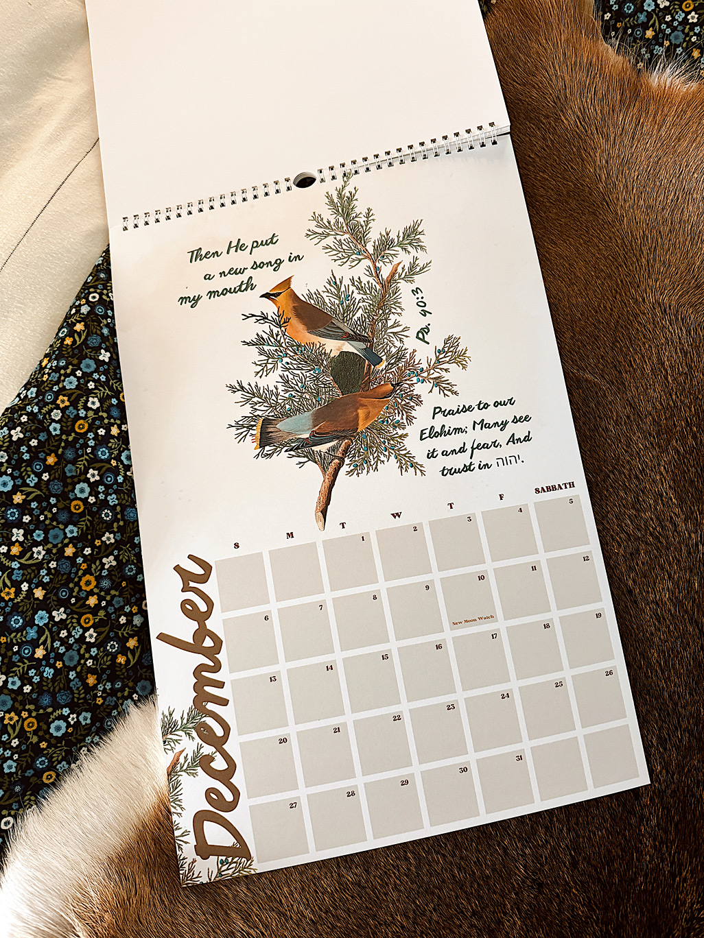 2026 Beautiful Scriptures Wall Calendar - Image 10