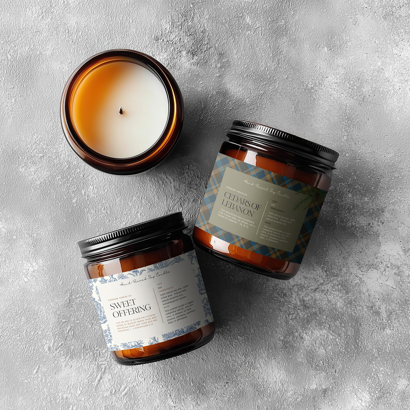 Sweet Offering - Hand Poured Soy Wax Candle - Image 4