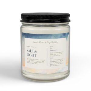 Salt & Light - Hand Poured Soy Wax Candle